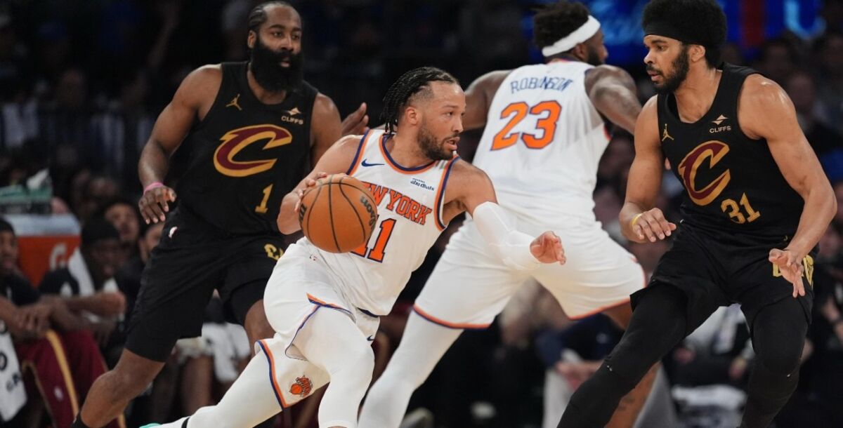 New York Knicks, remontada, Cleveland Cavaliers, Playoffs, Final, Conferencia Este, Jalen Brunson, Mikal Bridges, NBA