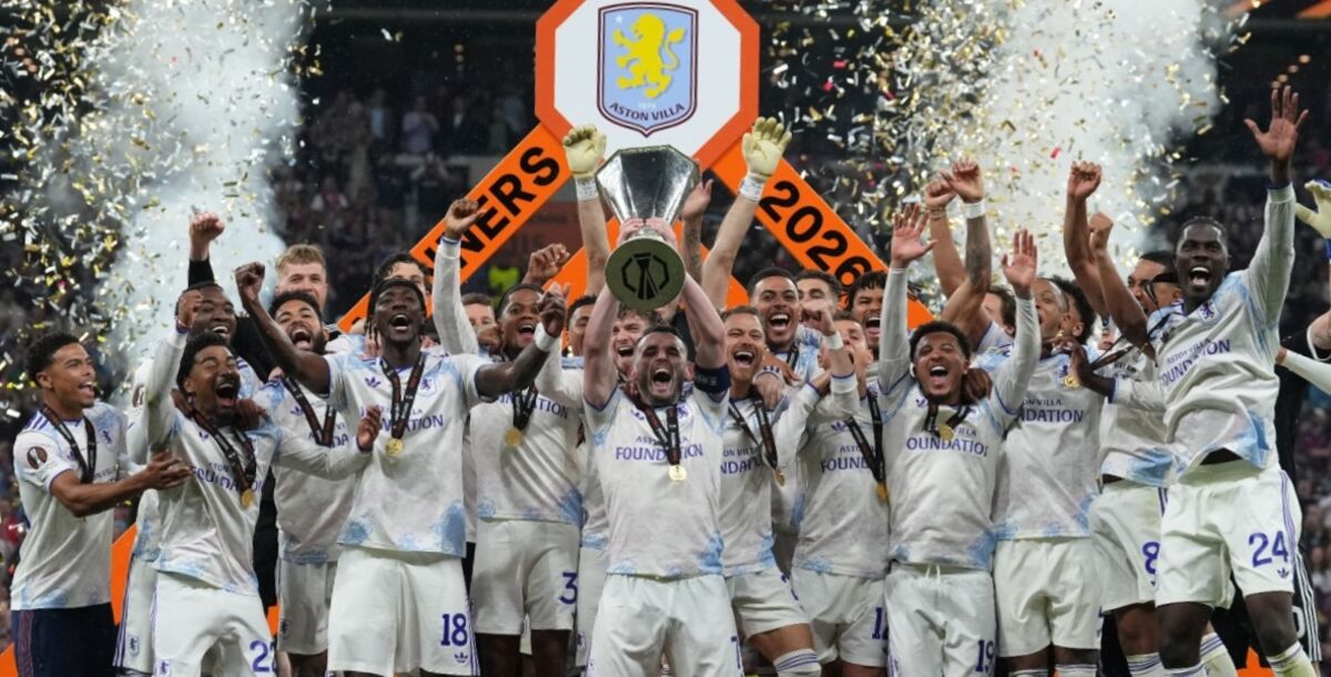 Aston Villa, Unai Emery, Friburgo, Final, Europa League, campeón, Emi Buendía, Dibu Martínez