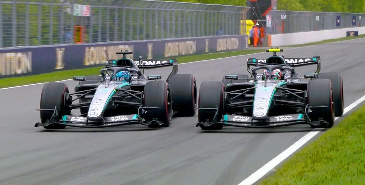 Fórmula 1, Gran Premio de Canadá, George Russell, Kimi Antonelli, Mercedes, Checo Pérez, carrera, en vivo, crónica