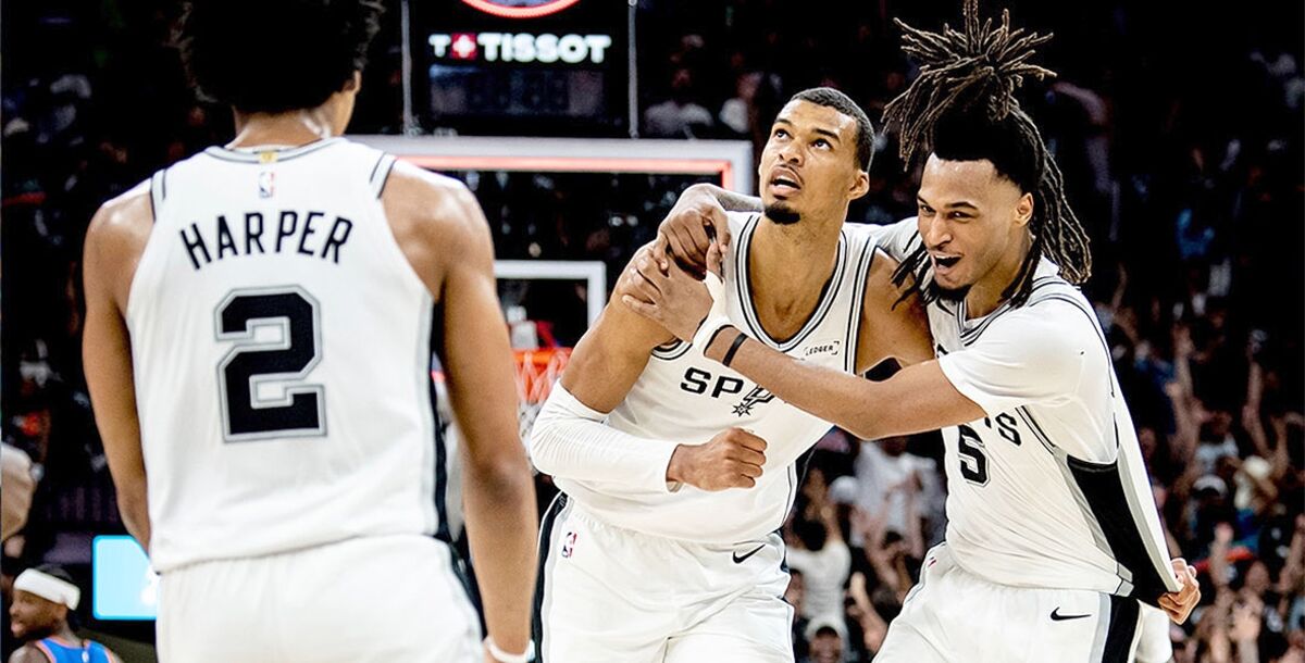 NBA, Playoffs NBA, Spurs, Thunder, San Antonio, Oklahoma City, Juego 4, Victor Wembanyama, Shai Gilgeous-Alexander, Finales, Conferencia Oeste