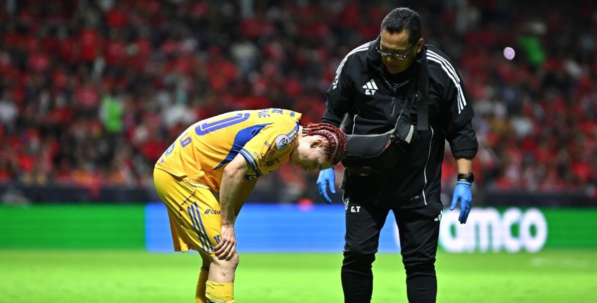 Marcelo Flores, lesión, Tigres, Final Champions Cup, rodilla, Jesse Marsch, Canadá, Nemesio Díez, Guido Pizarro