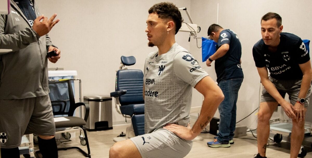 Rayados, pruebas físicas, entrenamiento, plantel, Matías Akmeyda, Lucas Ocampos, Jorge Rodríguez, Carlos Salcedo, César Garza