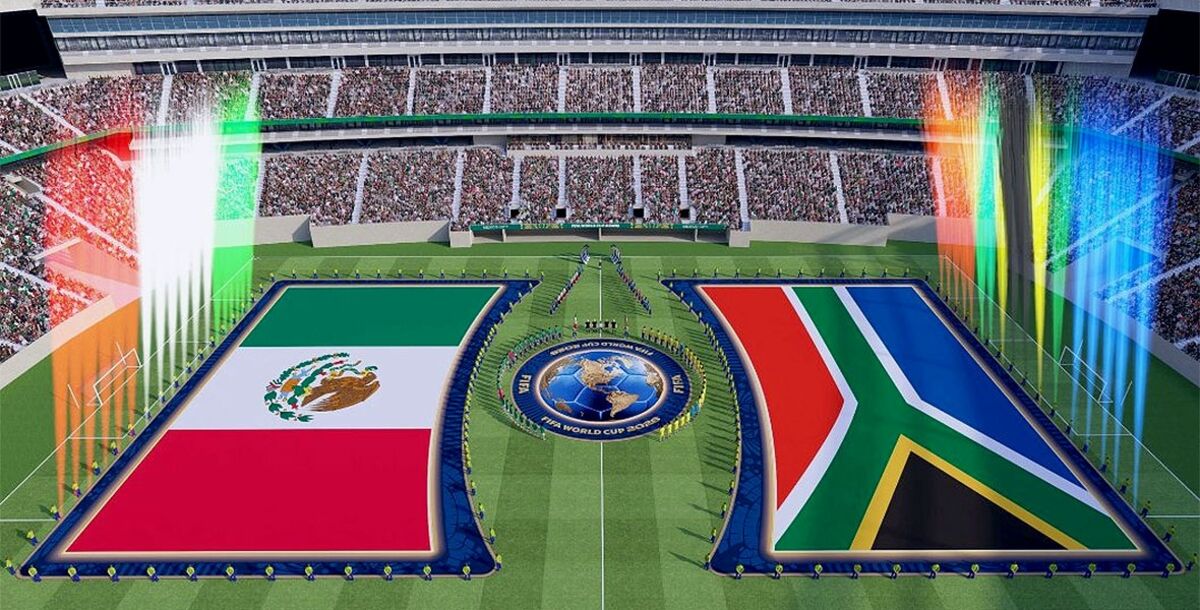 Mundial 2026, México, Sudáfrica, inauguración, himnos nacionales, titulares, suplentes, show