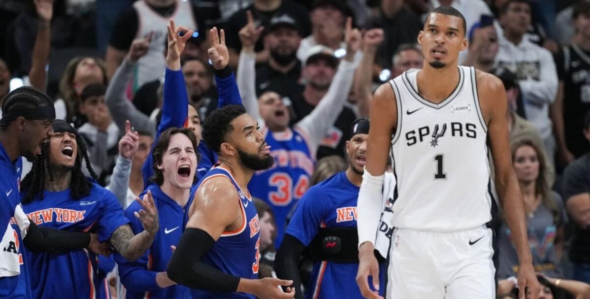 New York Knicks, San Antonio Spurs, Victor Wembanyama, error, Jalen Brunson, NBA Finals
