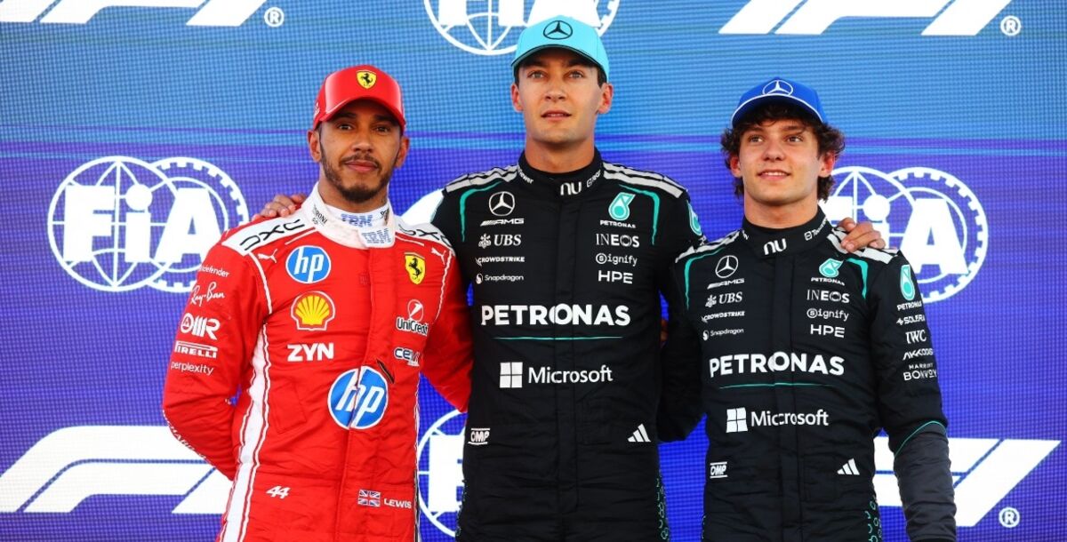 Fórmula 1, clasificación, Qualy, GP de Barcelona, George Russell, Lewis Hamilton, Kimi Antonelli, Charles Leclerc