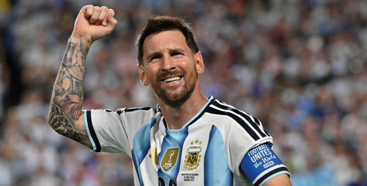 Lionel Messi, Messi, Leo, Miroslav Klose, Argentina, Argelia, gol, anotación, hat-trick