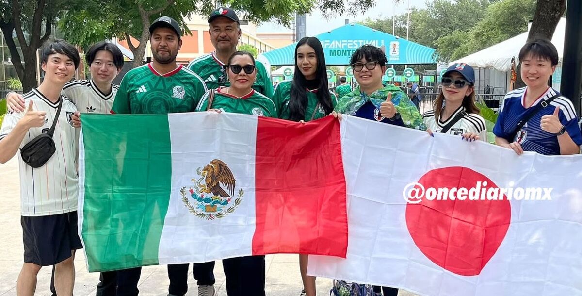 Aficionados, Japón, Túnez, México, Monterrey, Mundial 2026, color de la afición, color, Estadio Monterrey