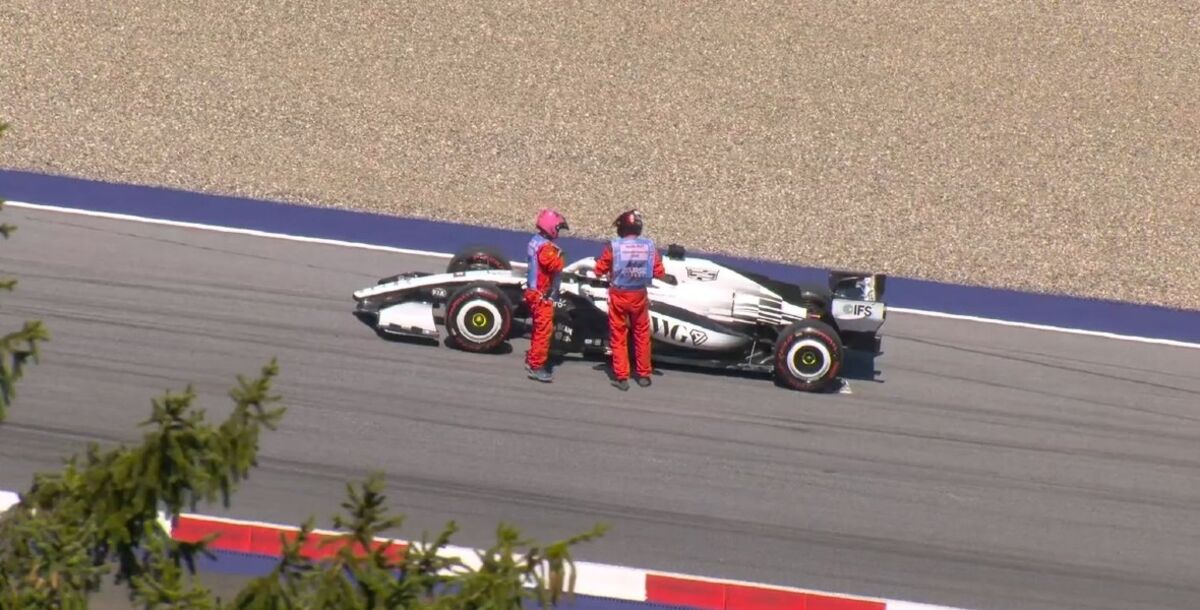 Gran Premio de Austria, prácticas libres, Checo Pérez, motor, Cadillac, problemas, Kimi Antonelli