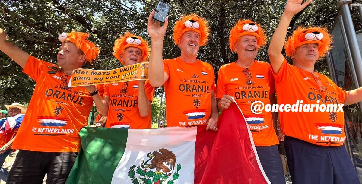 Mundial 2026, Países Bajos, Marruecos, Oranje, Fan Walk, Dutch Orange bus, Parque Fundidora, Monterrey