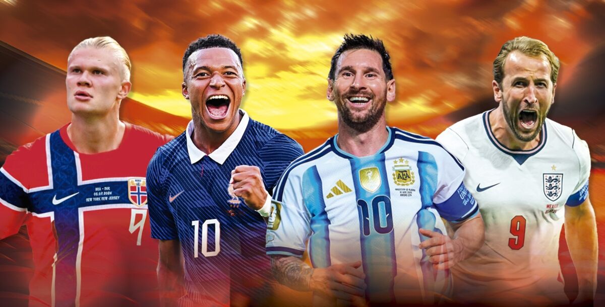 Mundial 2026, goleadores, Bota de Oro, Lionel Messi, Erling Haaland, Kylian Mbappé, Harry Kane, Argentina, Noruega, Francia, Inglaterra, Ousmane Dembélé