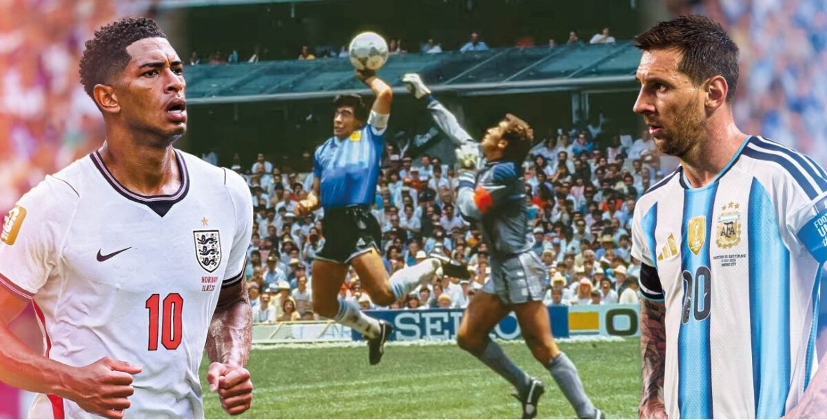 Argentina, Inglaterra, rivalidad, Copa del Mundo, antecedentes, historia, Guerra de Malvinas, Lionel Messi, Jude Bellingham, Diego Maradona, México 86