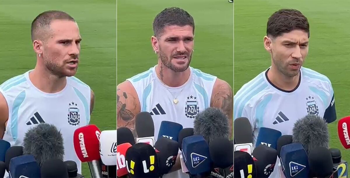 Mundial 2026, Argentina, Inglaterra, zona mixta, Rodrigo de Paul, Alexis Mac Allister, Gonzalo Montiel, entrenamiento, reacciones