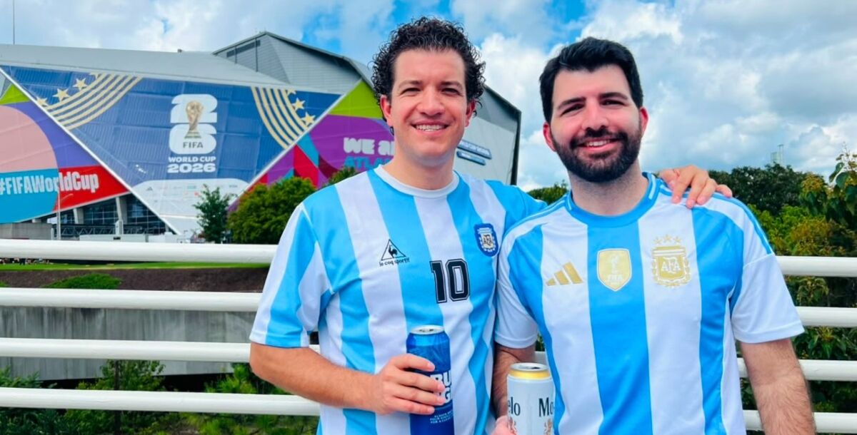 Argentina, Inglaterra, color, afición, ambiente, Copa del Mundo, Semifinal, Mundial 2026, Estadio Atlanta