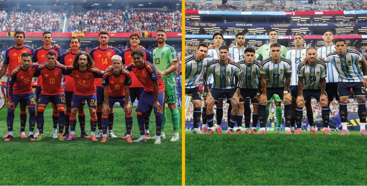 España, Argentina, Finalissima, porque no se jugó, Copa del Mundo, Final, Lionel Scaloni, Luis de la Fuente