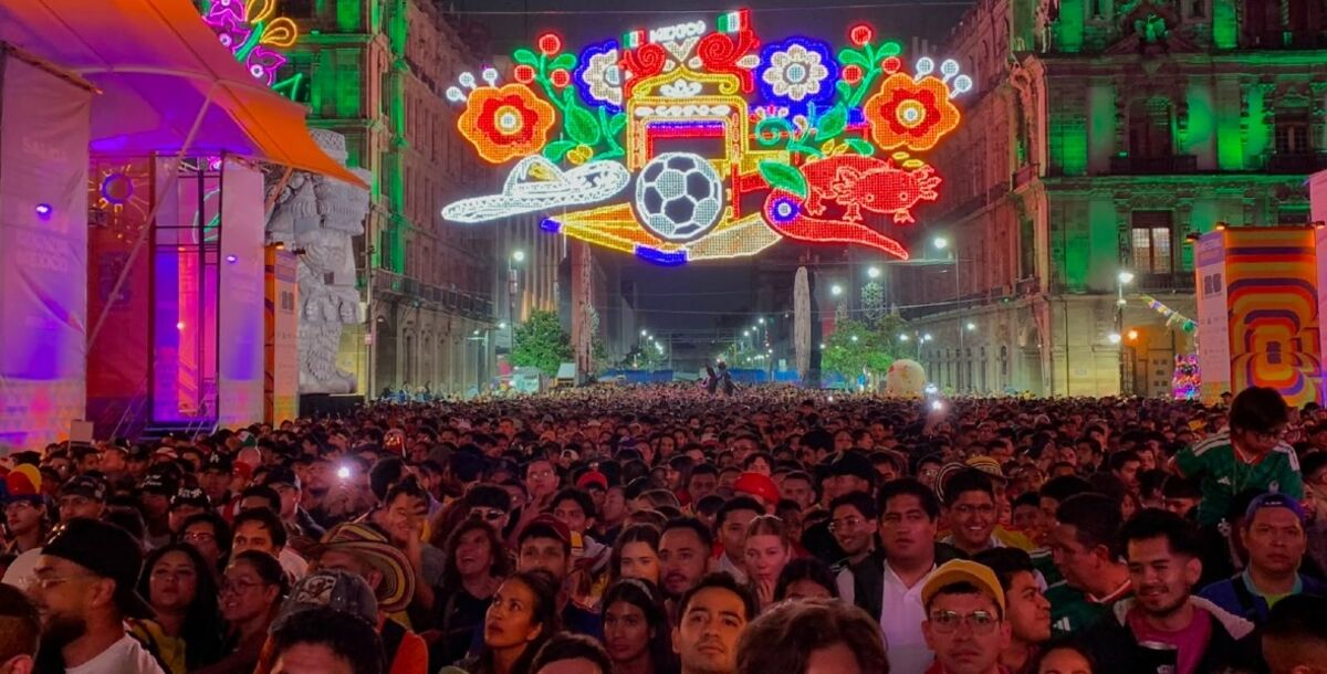 Copa del Mundo, Ciudad de México, donde veo la Final, Fan Fest Zócalo, espectáculo, Argentina vs España, pantallas gigantes