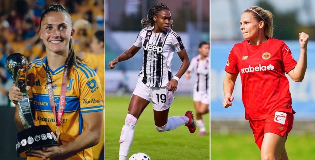 Liga MX Femenil, Francia, extranjeras, Lindsey Thomas, Rayadas, Aureli Kaci, Eve Perisset, Eugenie Le Sommer, Amandine Henry, Amanadine Miquel, Fautine Robert