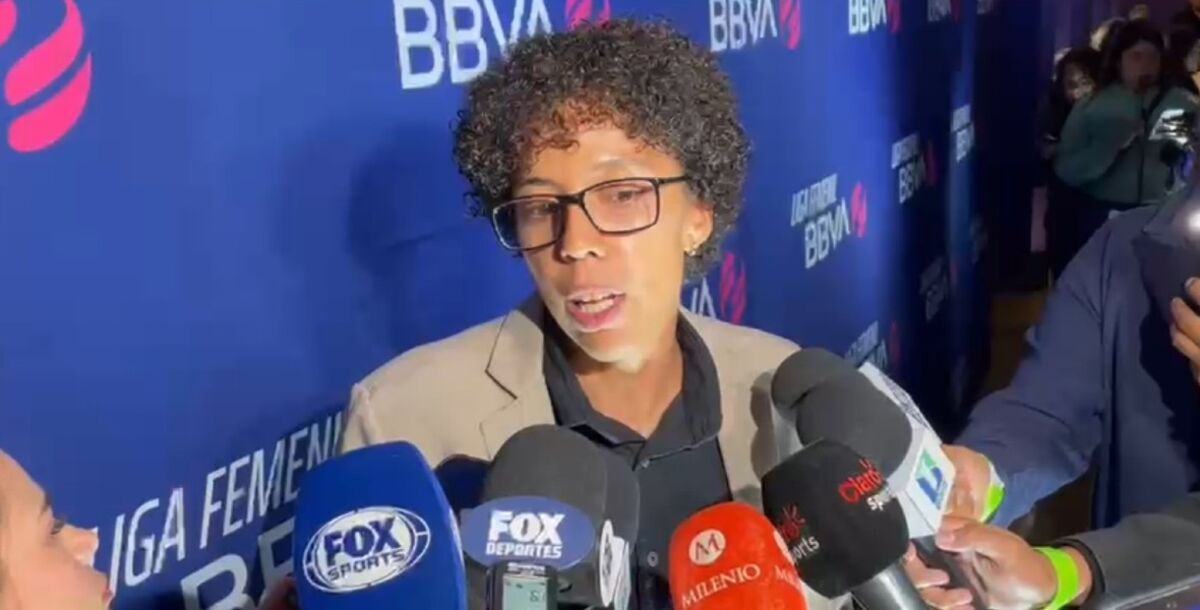 Liga MX Femenil, evento, jugadoras, Casandra Montero, Yanin Madrid, delcaraciones, zona mixta