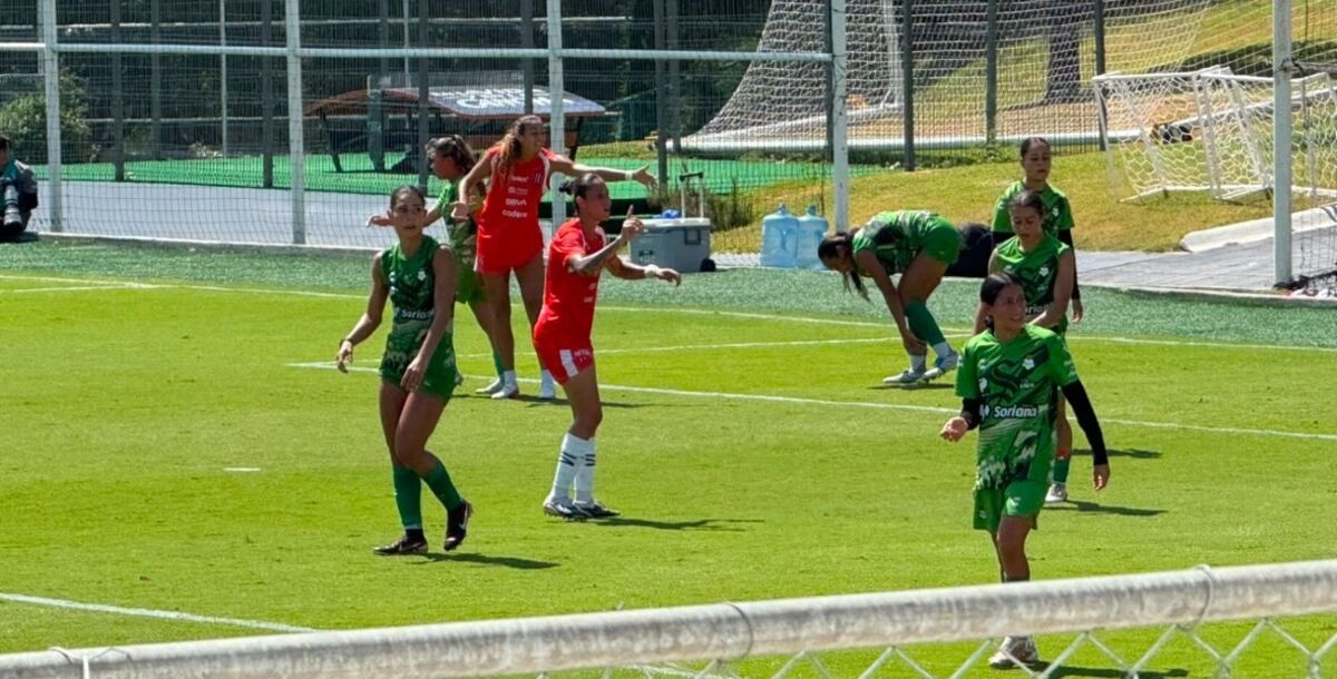 Rayadas, amistoso, Santos, pretemporada, Marcela Restrepo, Lindsey Thomas, Aerial Chavarín, Liga MX Femenil