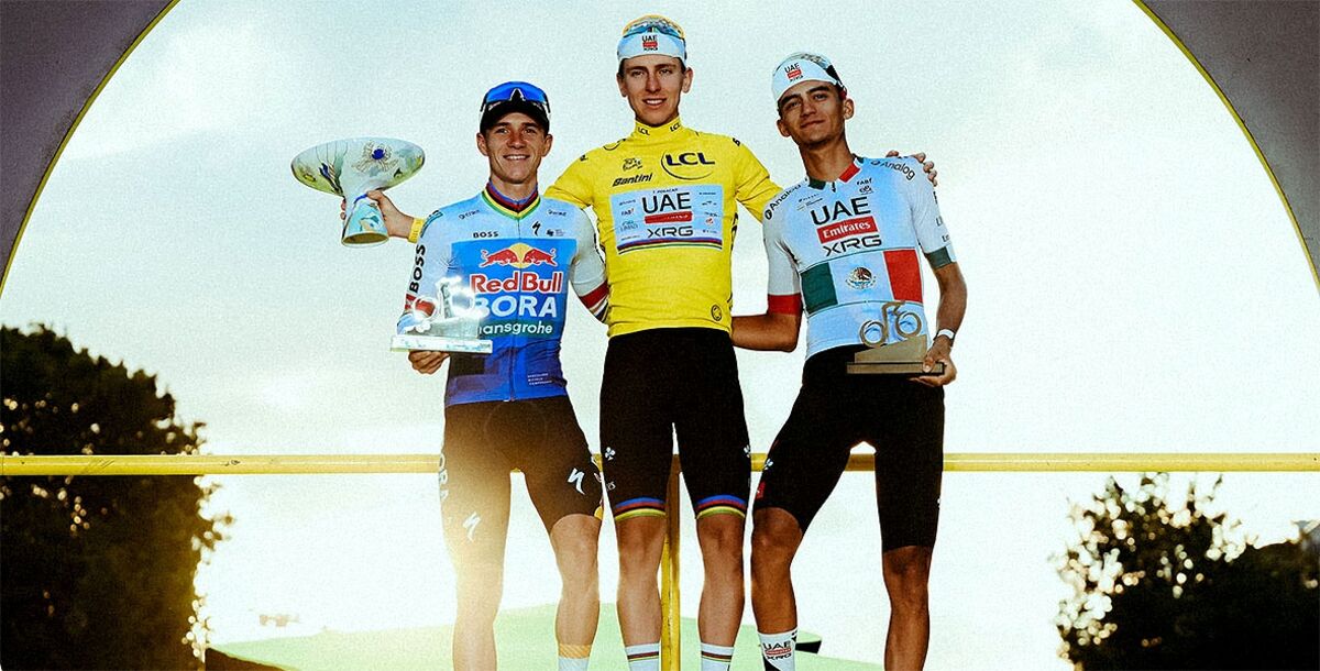 Ciclismo, Tour de Francia, Isaac del Toro, Tadej Pogacar, UAE Team Emirates XRG, Remco Evenepoel, podio, Jacques Anquetil, Eddy Merckx, Bernard Hinault, Miguel Indurain