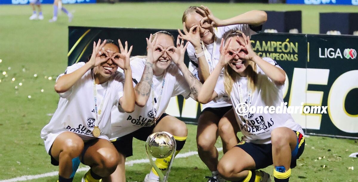 América, Liga Femenil, Campeón de Campeonas, Tigres Femenil, Chivas, Pachuca, historial del Campeón de Campeonas