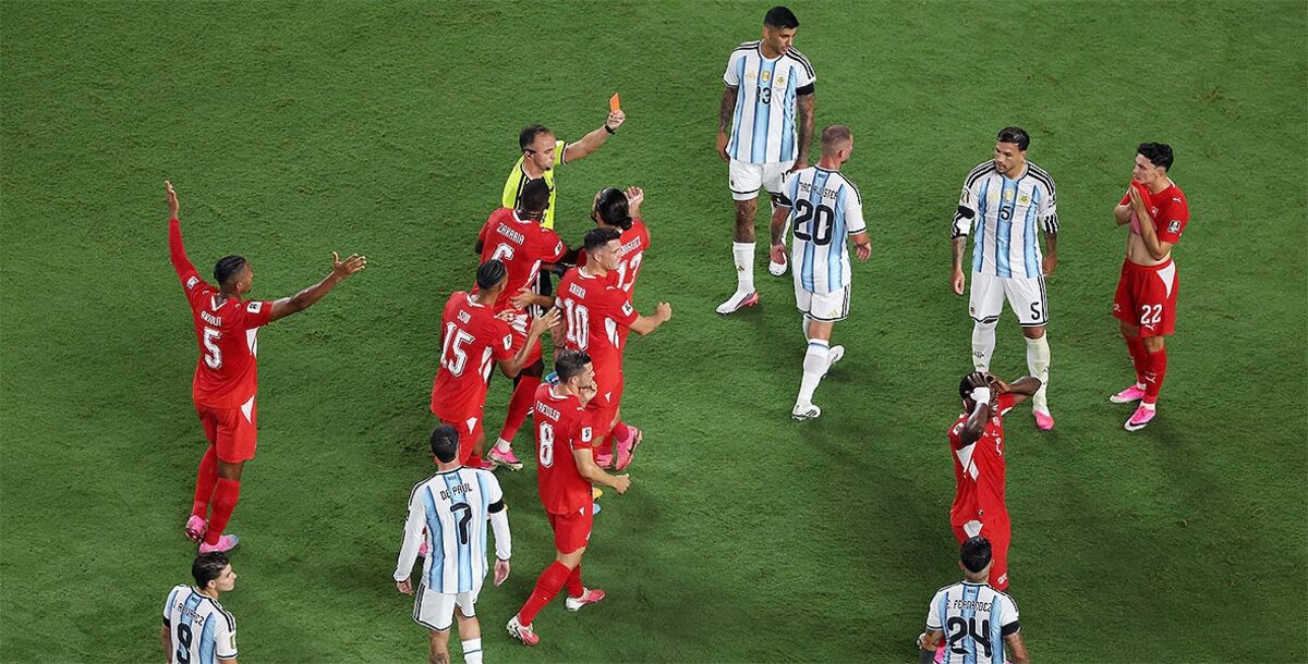 Mundial 2026, Breel Embolo, Suiza, Argentina, expulsión, IFAB, reglas del futbol, Leandro Paredes, Joao Pinheiro, VAR, error
