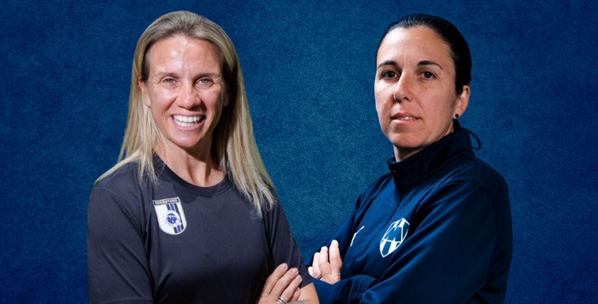 Directora técnica, Amandine Miquel, francesa, entrenadora, Rayadas de Monterrey, estratega, italiana, Pamela Conti, entrenadora, Gallos Femenil, Liga MX Femenil, pocas oportunidades