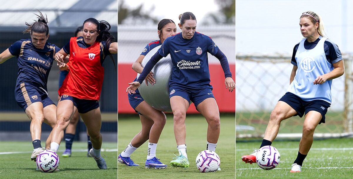 Liga Femenil, Apertura 2026, Jornada 1, Pumas vs. León, Atlético de San Luis vs. Toluca, Chivas vs. Querétaro, previa