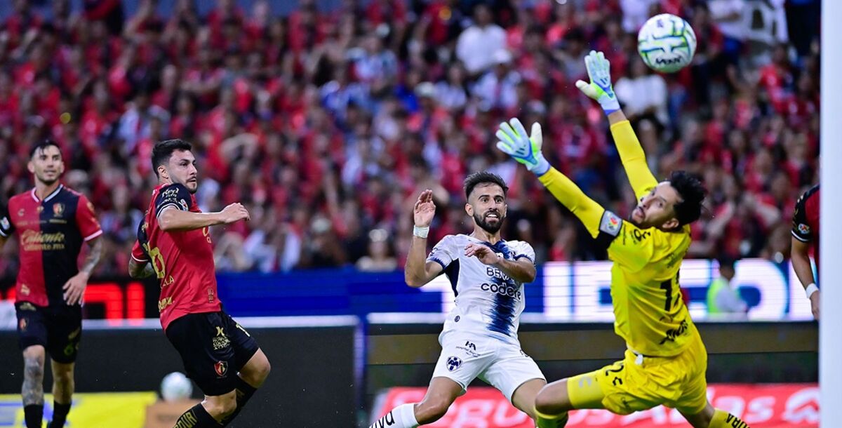 Atlas, Rayados, Rojinegros, Monterrey, Liga MX, Apertura 2026, Jornada 3, Estadio Jalisco, crónica, resultado, goles