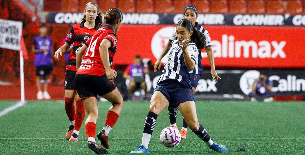 Xolos, Rayadas, Tijuana, Liga Femenil, Apertura 2026, Jornada 1, Estadio Caliente, crónica, resultado, goles