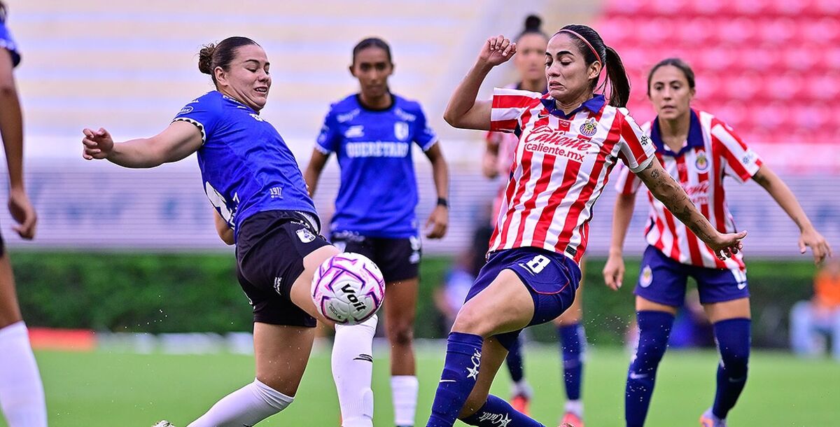 Chivas Femenil, Querétaro, Guadalajara, Gallos Femenil, Liga Femenil, Apertura 2026, Jornada 1, Estadio Akron, crónica, resultado, goles