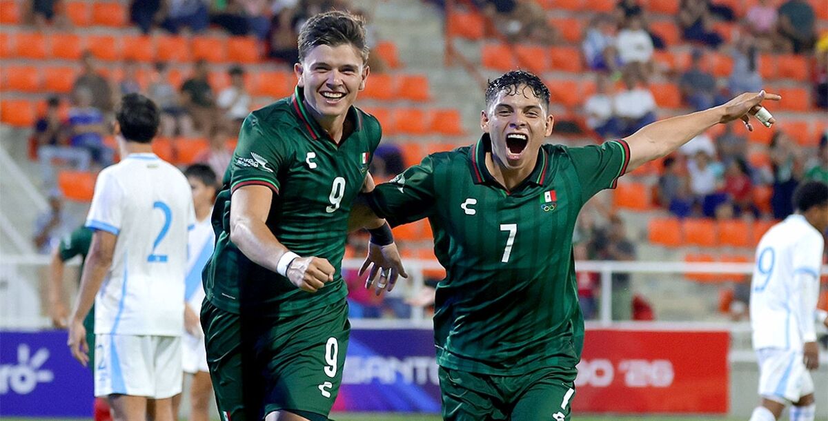 México, Selección Mexicana, Tri Sub 23, México, Guatemala, Juegos Centroamericanos y del Caribe 2026, Santo Domingo, crónica, resultado, goles
