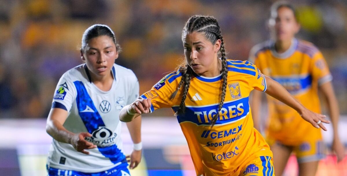 Tigres Femenil regla de menores Apertura 2026, triunfo ante Puebla, minutos disputados por Maney González, actividad de Tatiana Flores y Deiry Ramírez