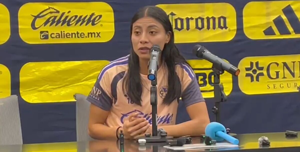 América Femenil, Nancy Antonio, conferencia, Estadio Azteca, Liga Femenil, Cruz Azul, Clásico