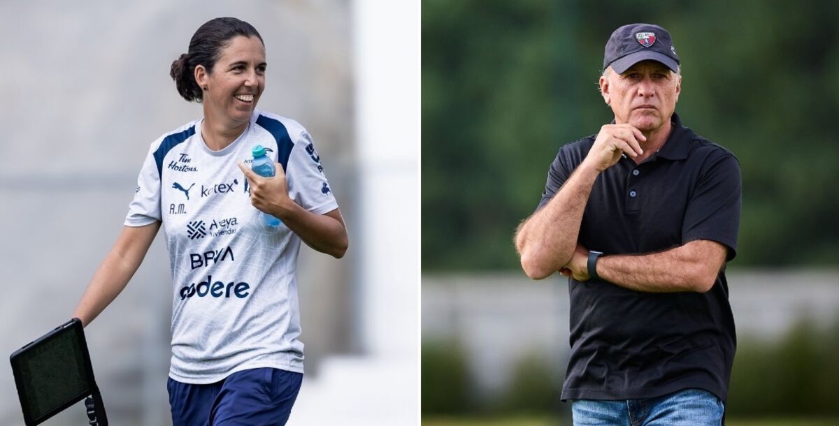 Rayadas, Amandine Miquel, Atlante, Nicolás Morales, directores técnicos, Liga Femenil