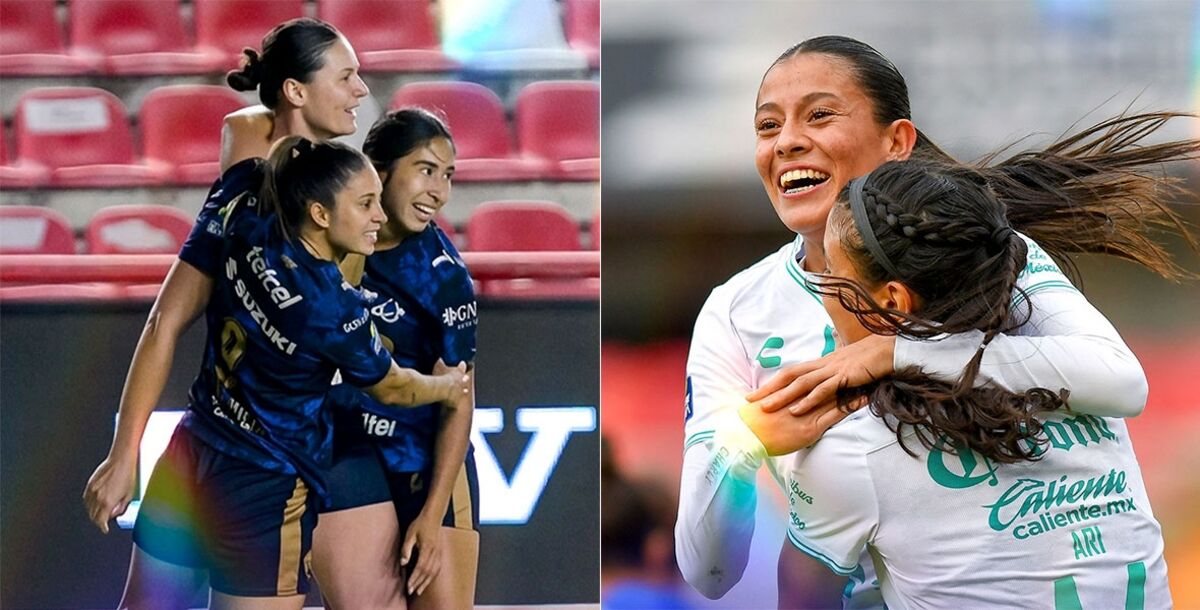 Querétaro, Santos, Necaxa, Pumas, Querétaro vs. Santos, Necaxa vs. Pumas, Liga Femenil, Apertura 2026, Jornada 2, crónica, resultado, goles