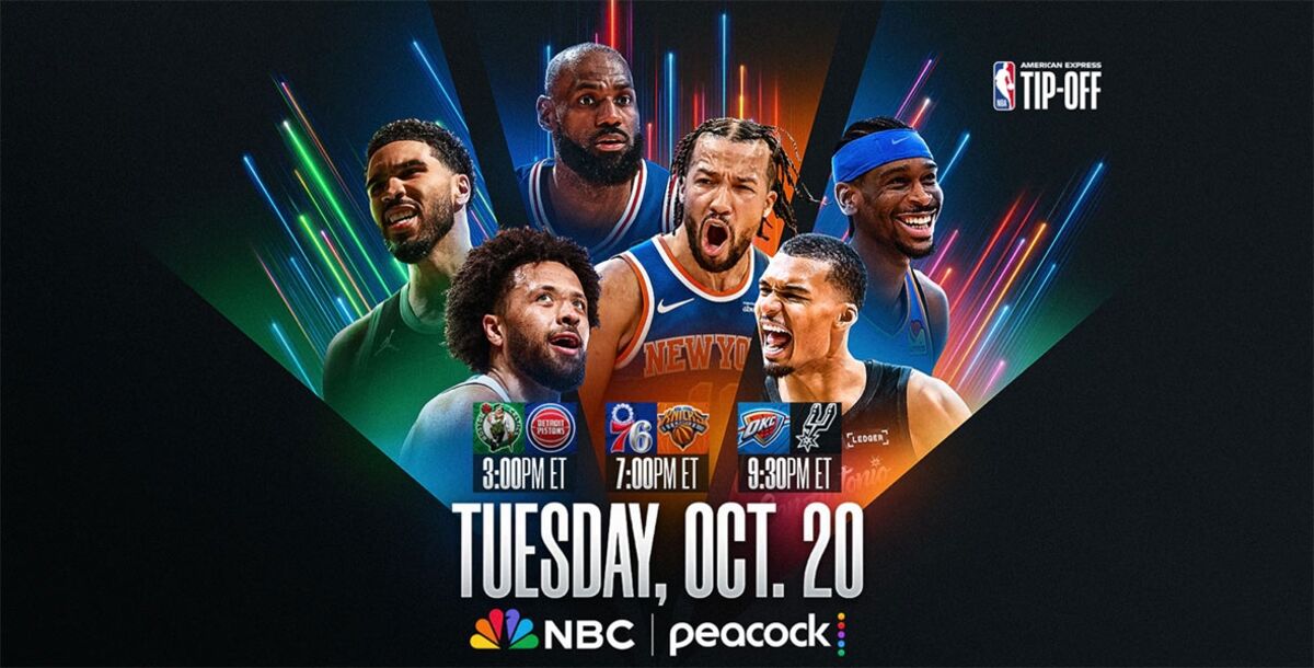 NBA, calendario 2026-2027, LeBron James, Victor Wembanyama, 76ers, Filadelfia, Knicks, Nueva York, Lakers, Los Ángeles, Spurs, San Antonio