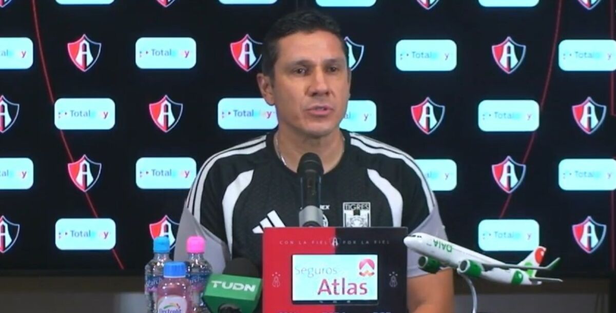 Tigres, Hernán Elizondo, conferencia, Nahuel Guzmán, error, Atlas, Liga MX