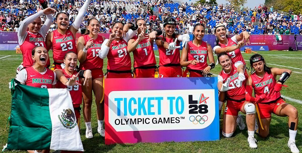 México, Estados Unidos, Canadá, Italia, Juegos Olímpicos, Los Ángeles 2028, Campeonato Mundial de Flag Football, Düsseldorf, Alemania