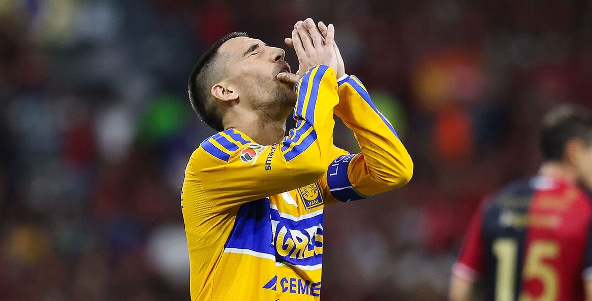 Tigres, nueve partidos oficiales sin ganar, Liga MX, Apertura, Champions Cup, Leagues Cup, mala racha, derrotas, Guido Pizarro, Hernán Elizondo