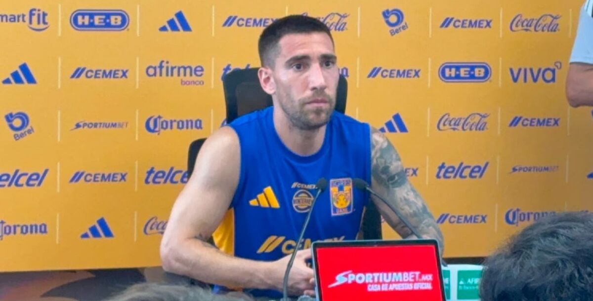 conferencia de prensa, Fernando Gorriarán, Tigres, capitán, director técnico, Hernán Elizondo, Nahuel Guzmán, portero, Juan Brunetta, ídolo, Atlas