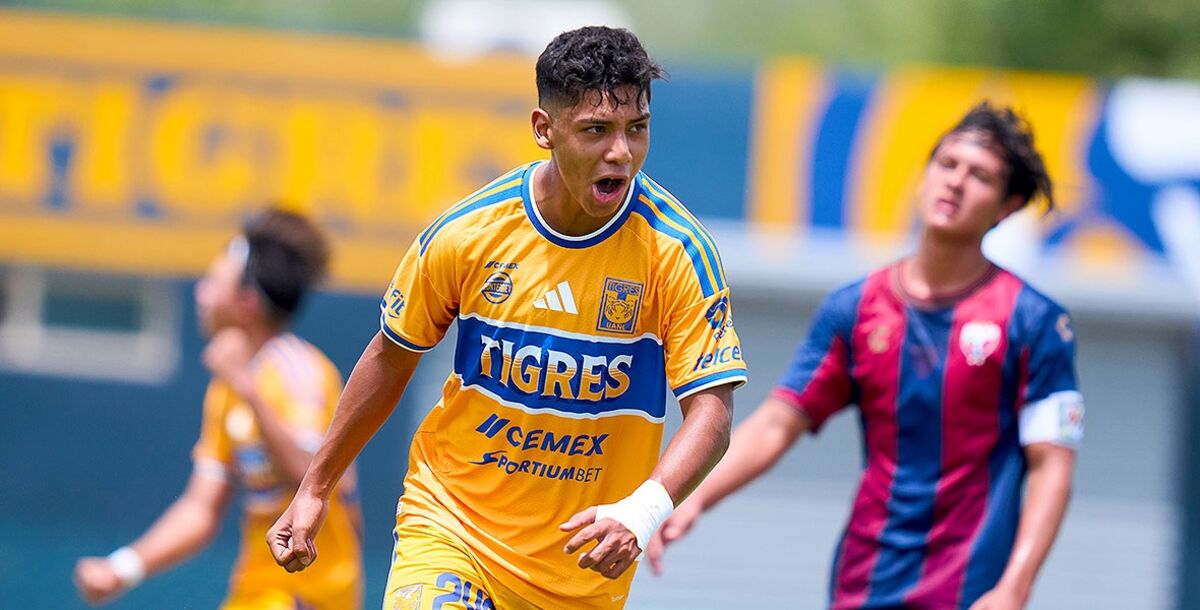 Tigres, Atlante, Fuerzas Básicas, Sub 21, Sub 19, Liga MX, Apertura 2026, Jornada 5, La Cueva de Zuazua, crónica, resultado, goles, Hernán Elizondo, Carlos Turrubiates