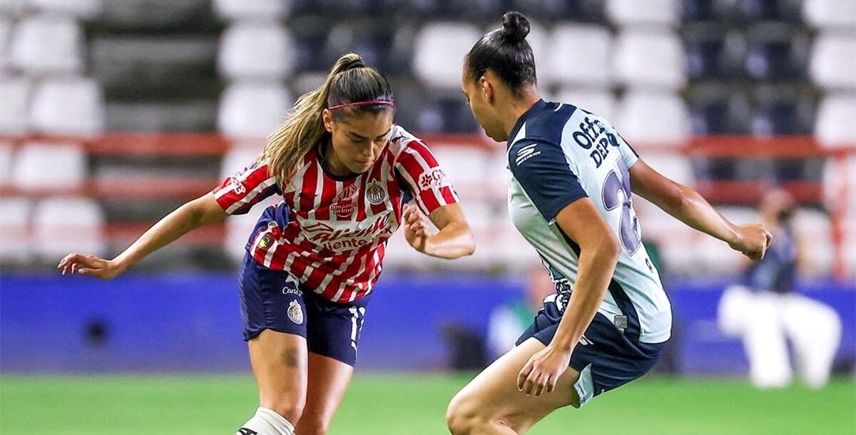 pachuca femenil, chivas, jornada 4, fortaleza, estadio hidalgo, racha perfecta, rivalidad historica