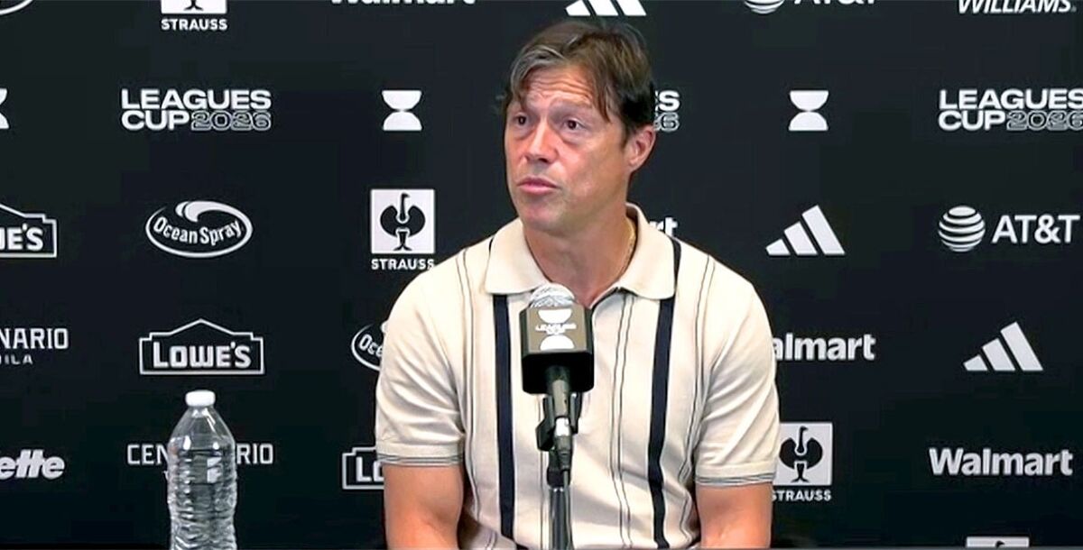 Matías Almeyda, director técnico, Rayados, conferencia de prensa, Chicago Fire, pase a Semifinales, Leagues Cup, Orbelín Pineda