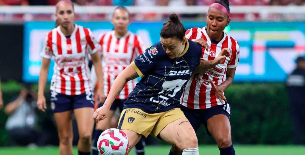Pumas Femenil, Chivas, Guadalajara, Akron, antecedentes, historial, Liga Femenil