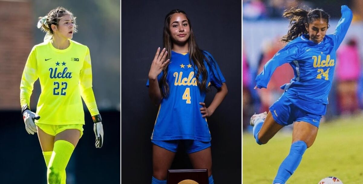 UCLA, Universidad de California en Los Ángeles, Liga Femenil, jugadoras, futbol, Maricarmen Reyes, Mia Villalpando, hermanas Rodríguez, Mia Fishel
