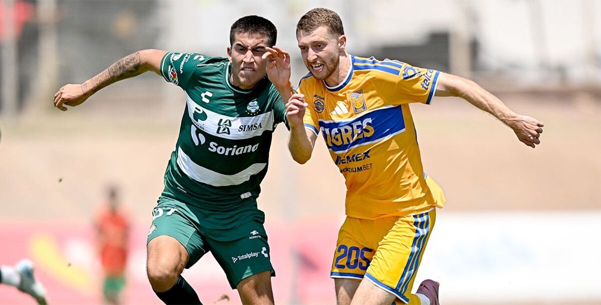 Santos, Tigres, Fuerzas Básicas, Sub 21, Sub 19, Liga MX, Apertura 2026, Jornada 6, Territorio Santos Modelo, crónica, resultado, goles, Hernán Elizondo, Carlos Turrubiates