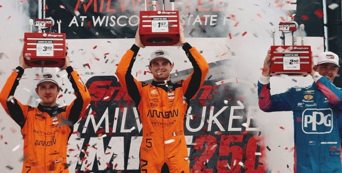 pato oward, triunfo, indycar, milwaukee mile, empate, adrian fernandez