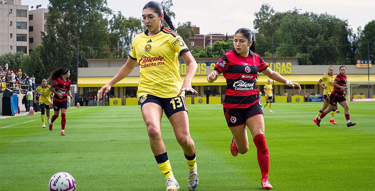 america femenil, xolos de tijuana, en vivo, minuto a minuto, resultado, goles, jornada 5