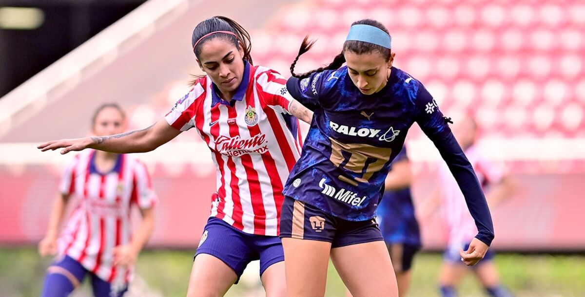 chivas guadalajara, pumas femenil, en vivo, minuto a minuto, resultado, goles, jornada 5
