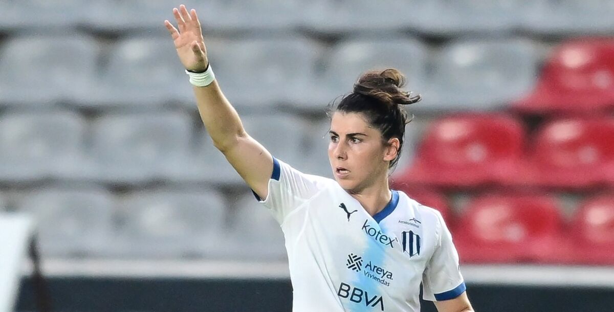 Lucía García, delantera de Rayadas, máxima goleadora extranjera de Rayadas, 40 goles, récord, Jermaine Seoposenwe